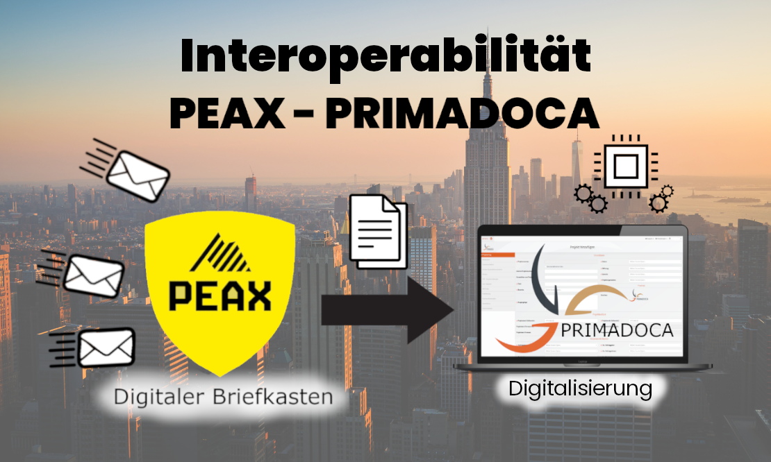 Schnittstelle PEAX - PRIMADOCA